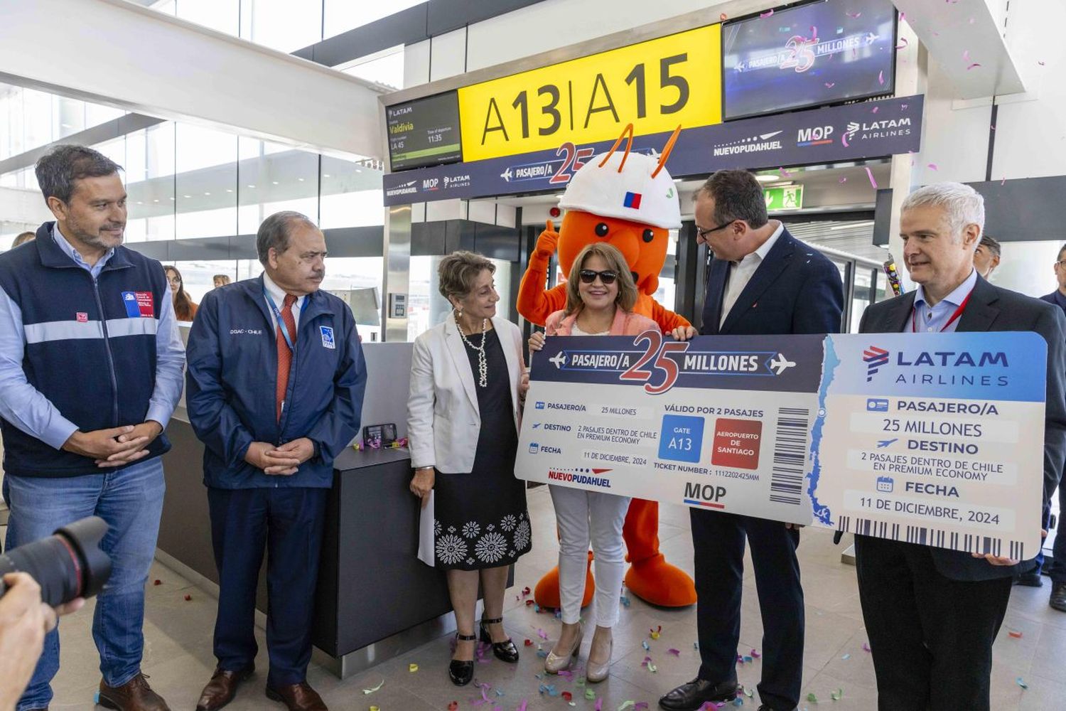 Chile: el aeropuerto de Santiago supera tráfico prepandemia y alcanza récord de pasajeros