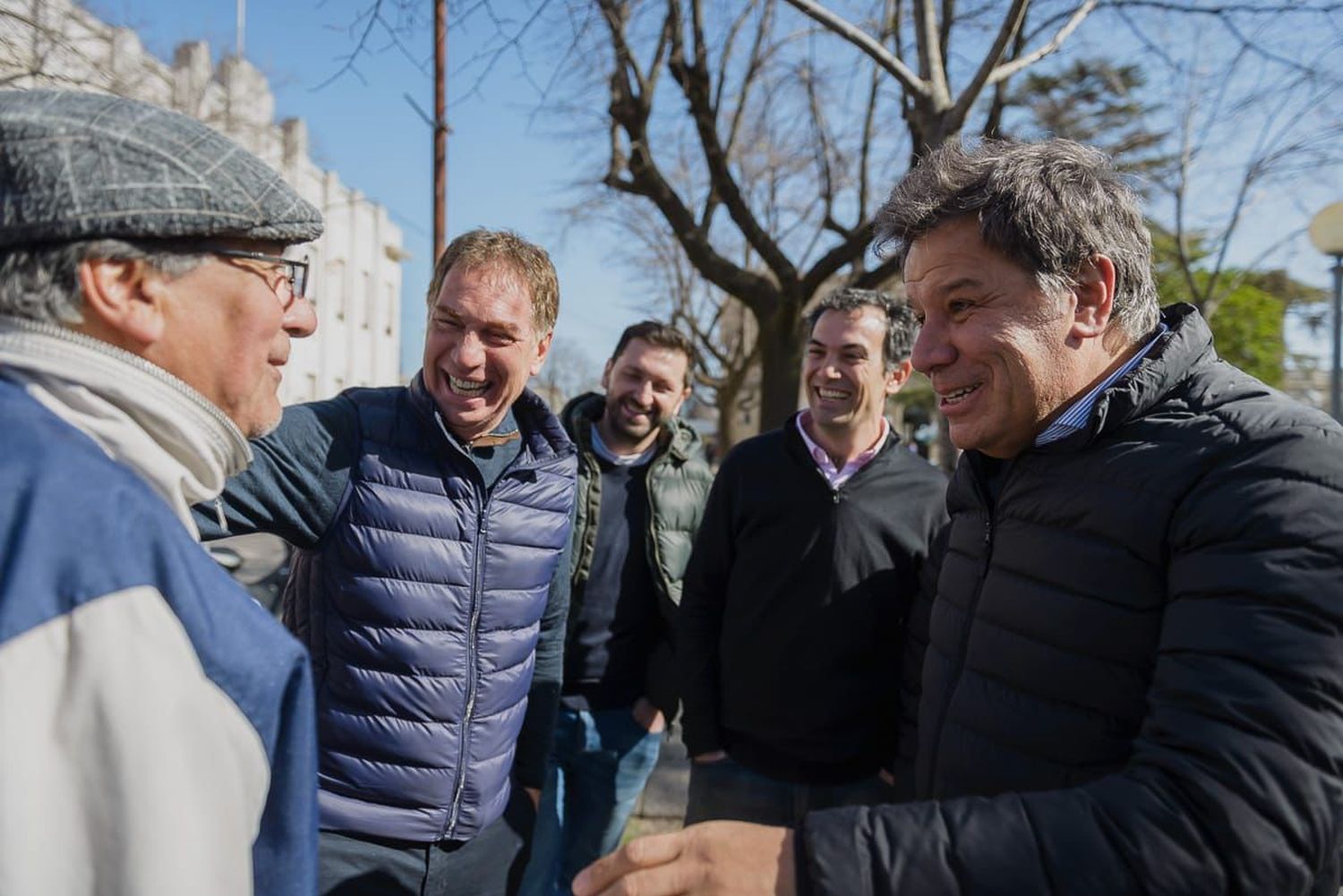 PASO 2023: Manes respaldó desde la ciudad de su infancia, Salto, a la precandidatura a gobernador de Santilli