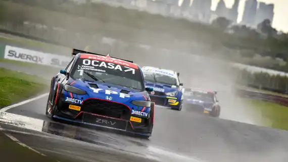 Montenegro, con el auto de Leonel Pernía, terminó noveno