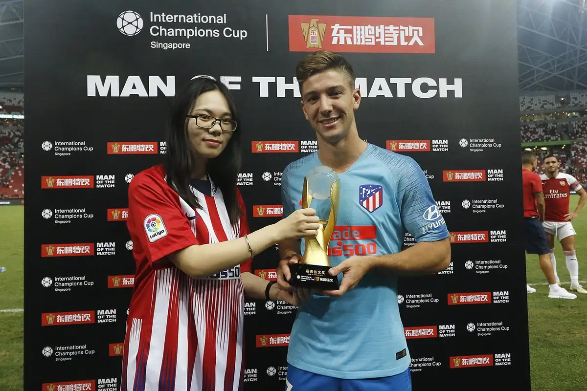 Atlético de Madrid ganó en los penales