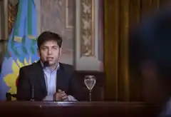 Kicillof apuntó a "defender" a los bonaerenses de la deuda y "revertir el retroceso"