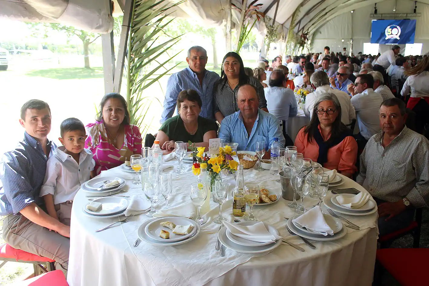 Gran almuerzo de Bomberos en imágenes