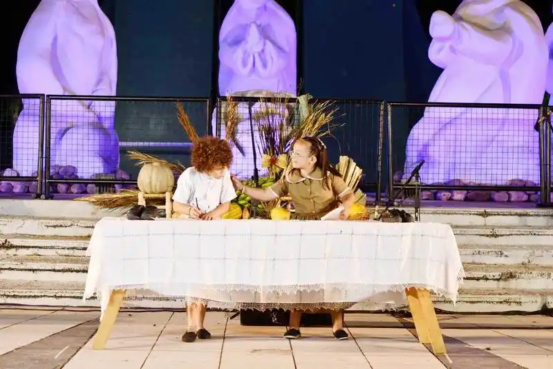 Como cada año se realizó la Cantata
Navideña en la Cruz del Norte