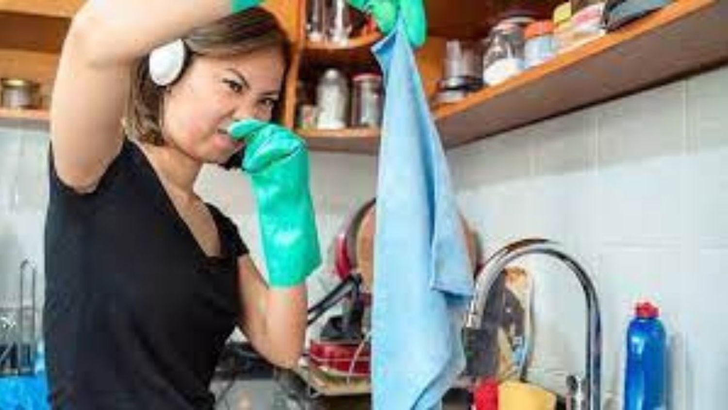 ¡EN 5 MINUTOS! Así tus paños de cocina quedarán como nuevos