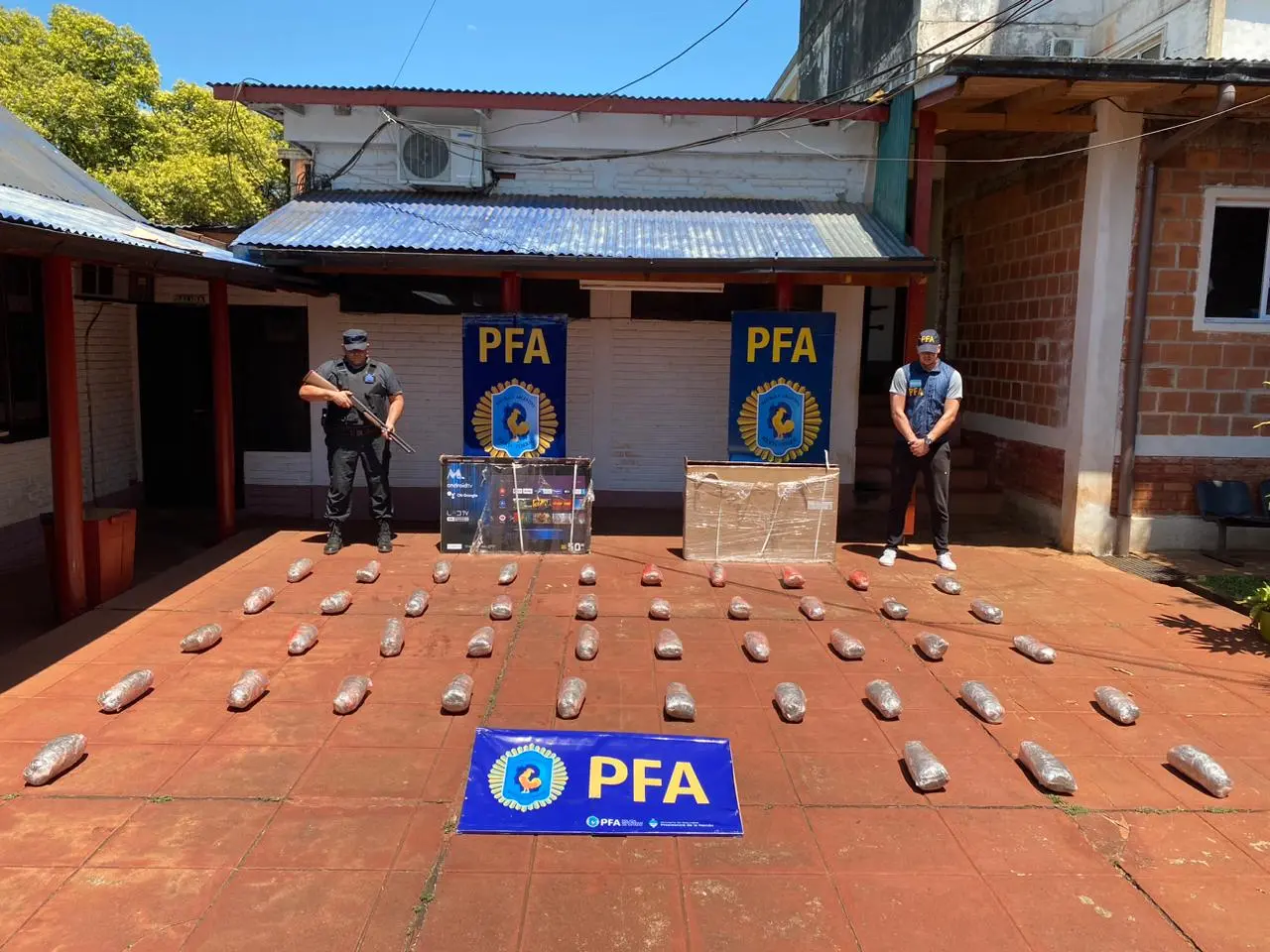 La Policía Federal incautó más de 657 kilos de marihuana en Misiones