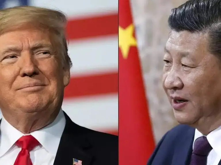 Donald Trump y Xi Jinping.
