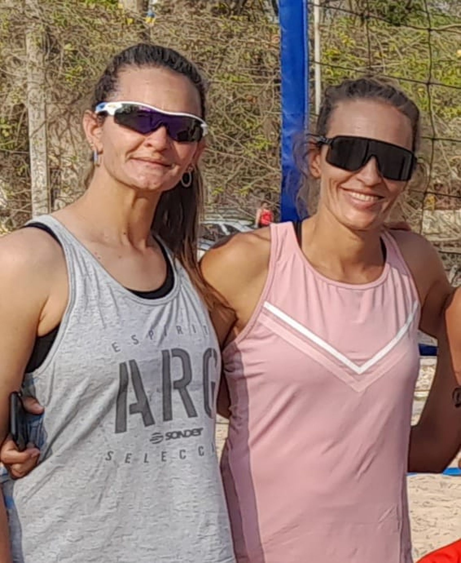 Evangelina y Ana Gallay, una visita de lujo para nuestra ciudad porque ellas respiran beach voley por todos los poros.