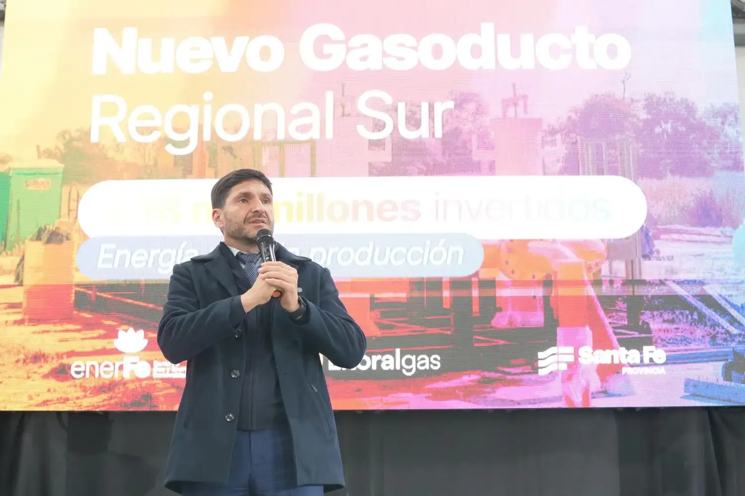 Pullaro inauguró el Gasoducto Regional Sur: “En Santa Fe la obra no es sinónimo de corrupción, sino de desarrollo" - 3