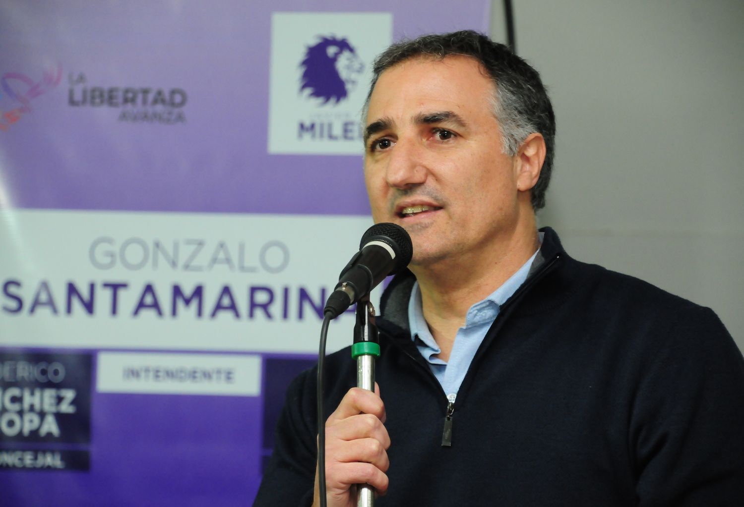 Gonzalo Santamarina encabezó el acto de lanzamiento de campaña rumbo a las PASO.