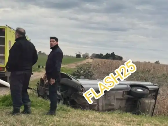 Trágico vuelco en Ruta 188, altura Campos Salles: Murió un joven