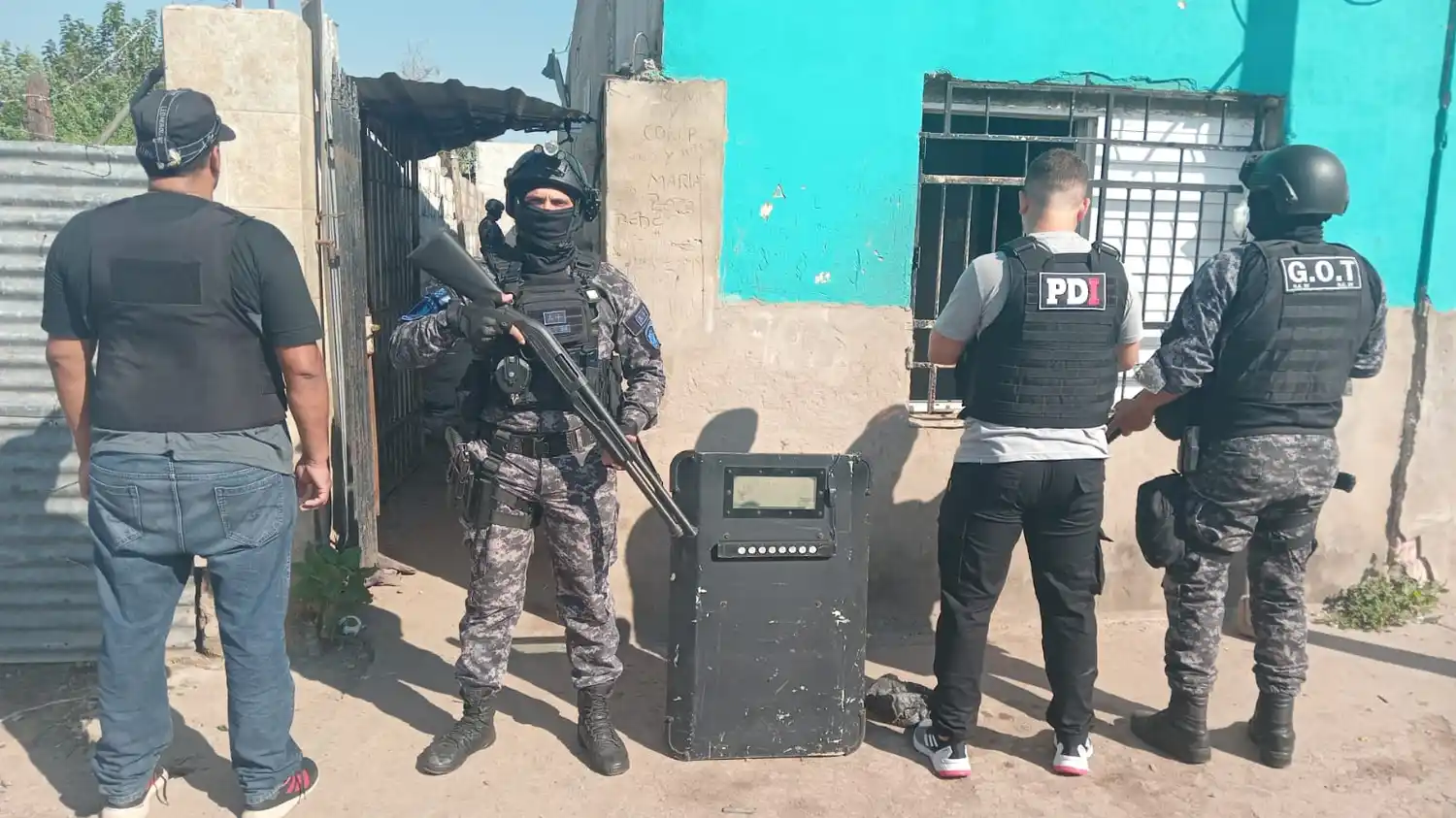 allanamiento pdi frontera tijera - 2