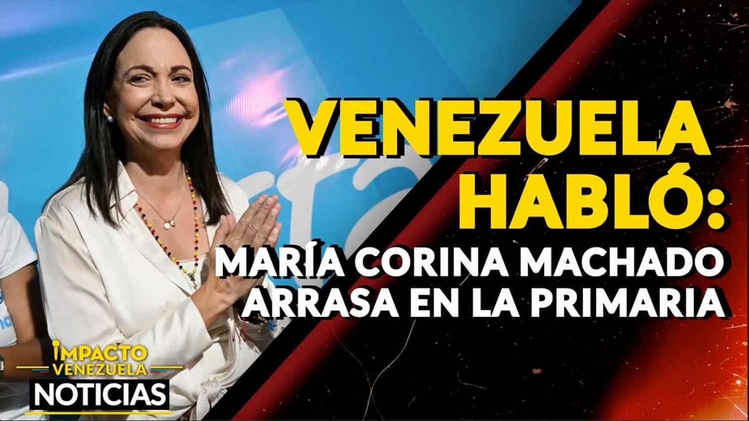 ¡VENEZUELA HABLÓ! María Corina Machado arrasa en la primaria – VIDEO