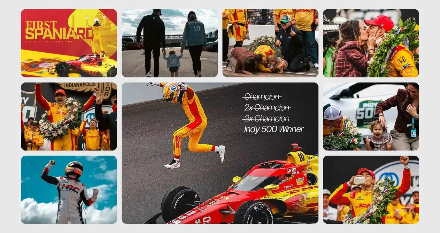 El joven piloto es el primer español en ganar la Indy 500