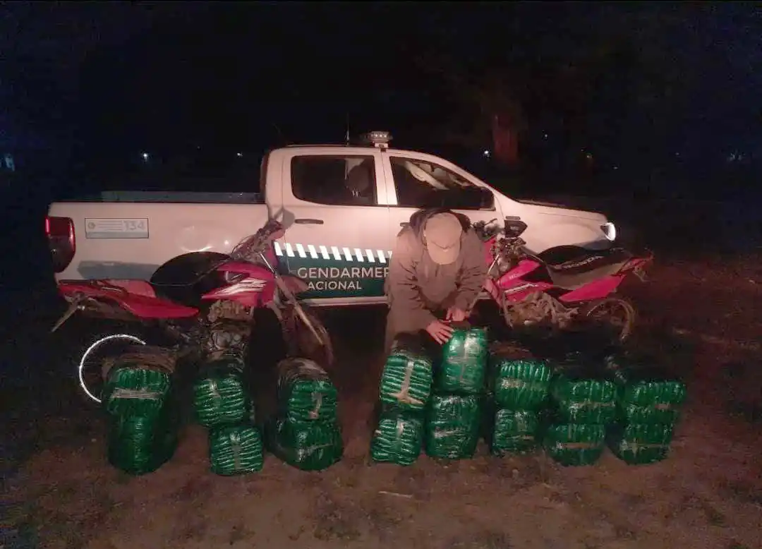 Ingeniero Juárez: decomisaron 200 kilos de hojas de coca en dos procedimientos