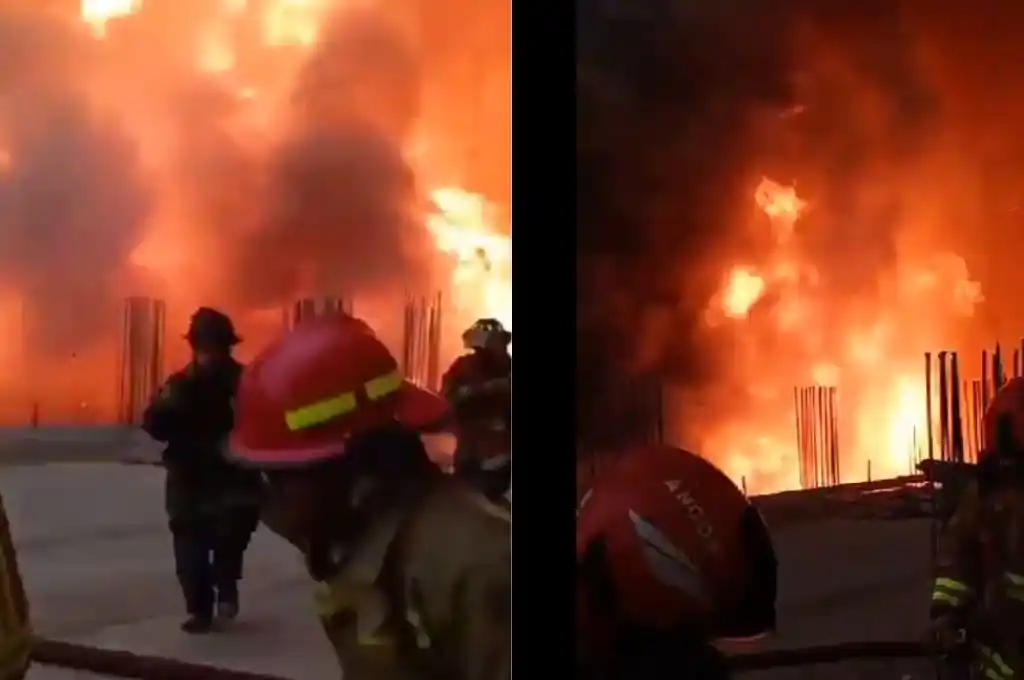 Voraz incendio en el centro de Lima