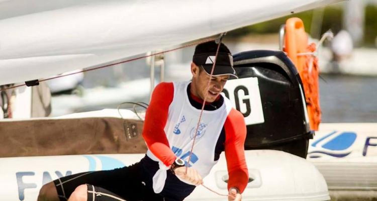 Martín Alsogaray se tiñó de plateado en los Juegos Suramericanos de Playa