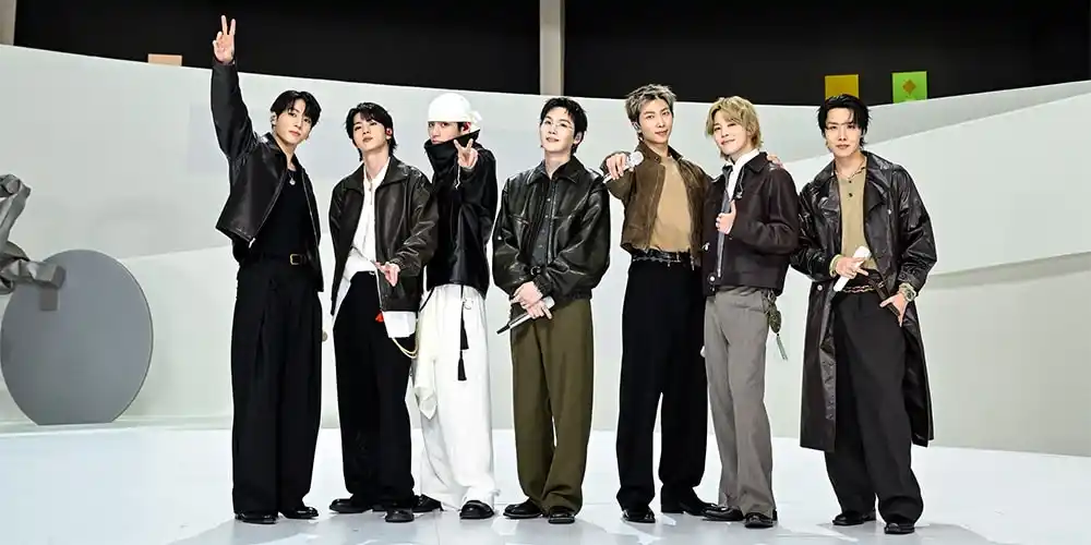 BTS alcanzó la semana de ventas más importante para un álbum desde que Taylor Swift presentó The Life of a Showgirl.