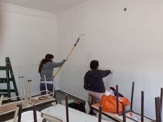 En Tandil comenzaron las refacciones con el programa "Escuelas a la Obra"