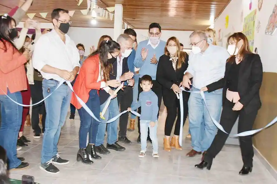 Autoridades nacionales firmaron convenios
de trabajo y visitaron espacios de crianza