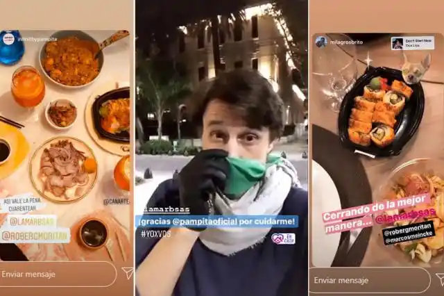 Roberto García Moritán fue el encargado del delivery de su restaurante