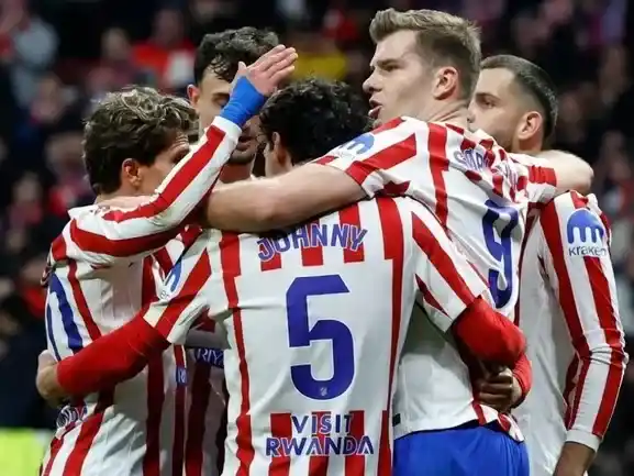 Hat Trick de Alexander Sørloth para el triunfo 4 a 1 del Colchonero ante el Brujas. Foto: EFE