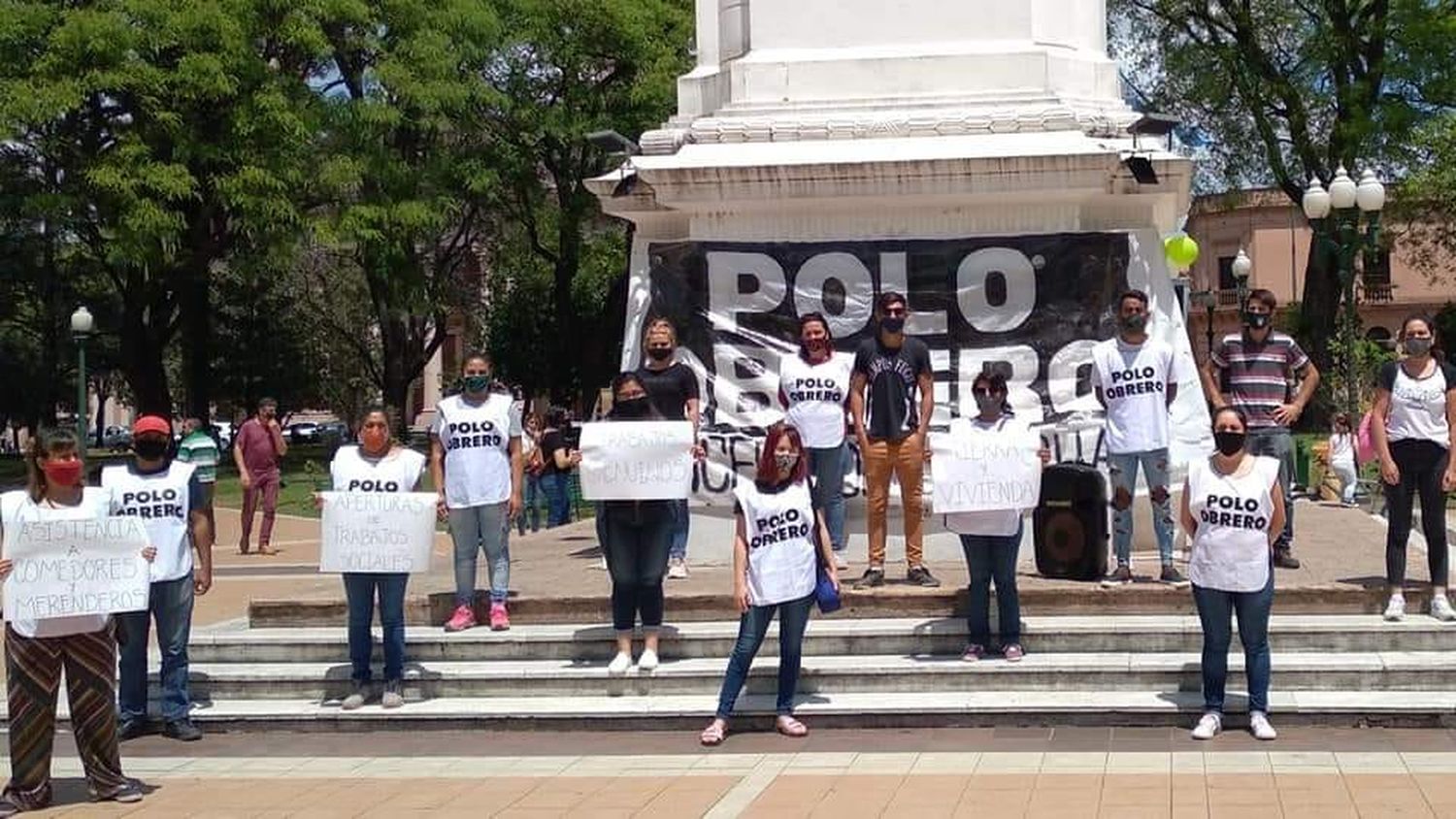 Concepción del Uruguay: el Polo Obrero se manifestó 