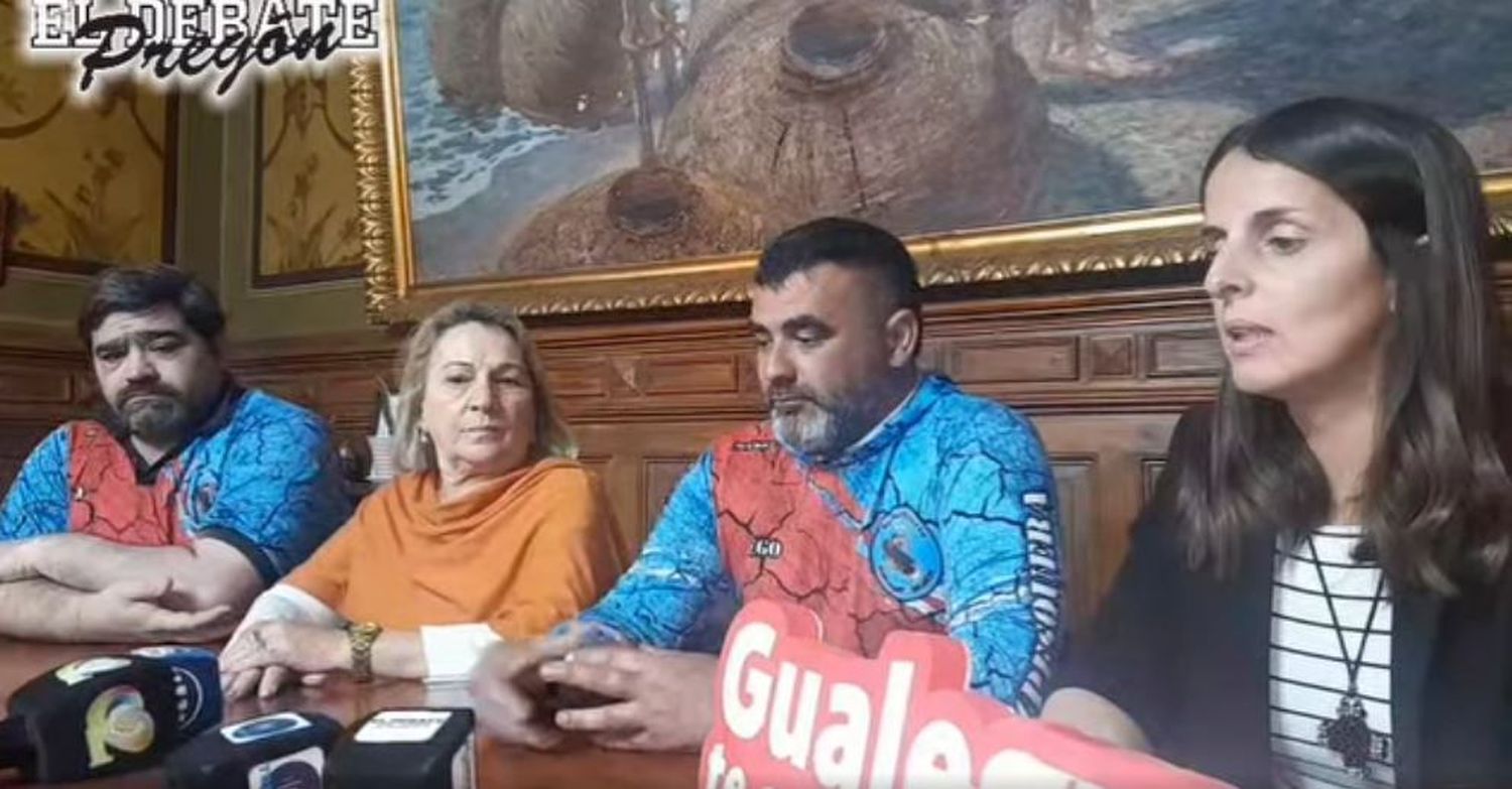 Beltrán Cabrera, Dora Bogdan, Diego Schimpf y Florencia Fernández.