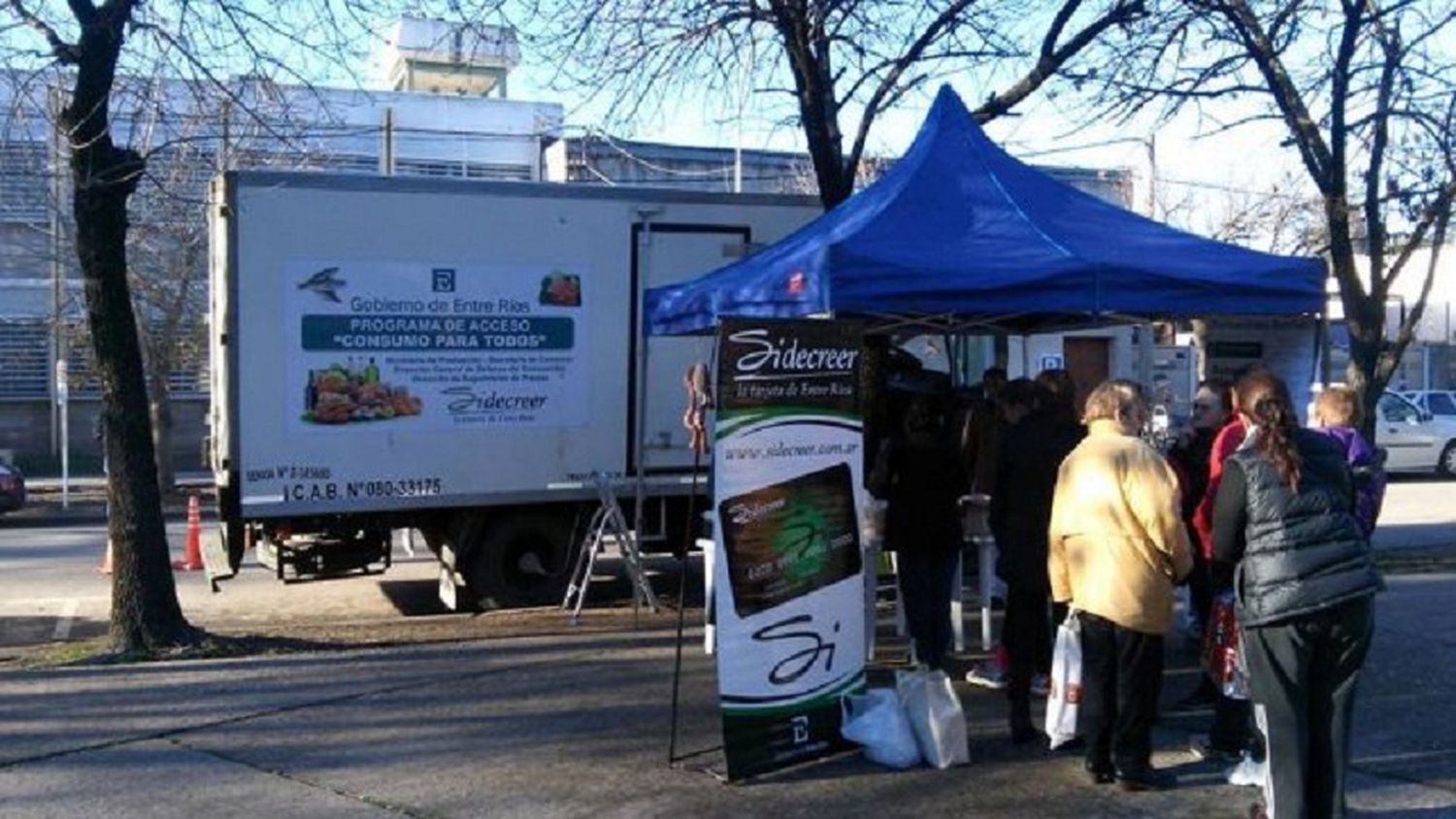 Este martes estará en Crespo y Tabossi el camión del Programa de Acceso al Consumo “Para Todos” entrerriano