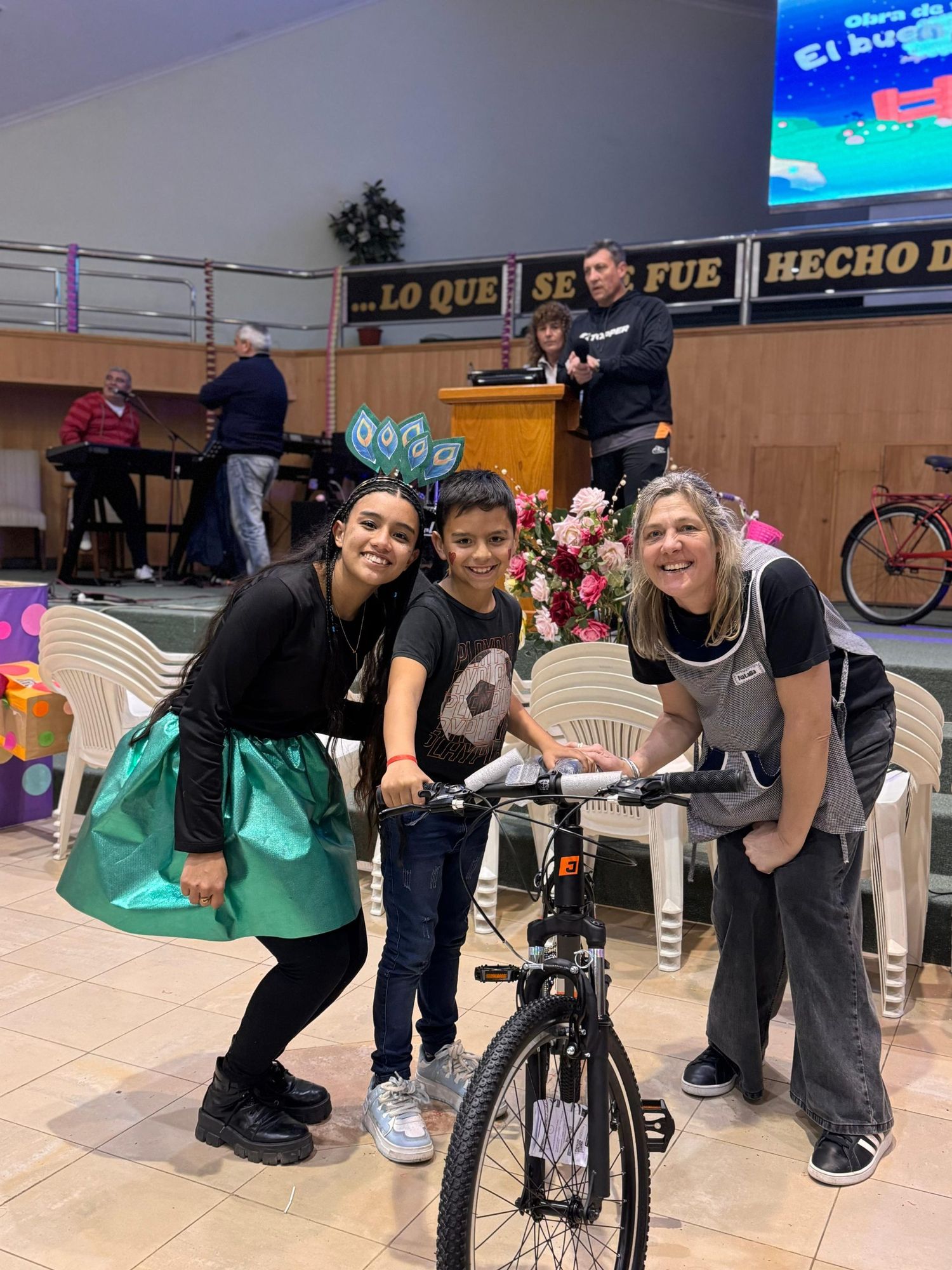Festejo día del niño en el tabernáculo de milagros