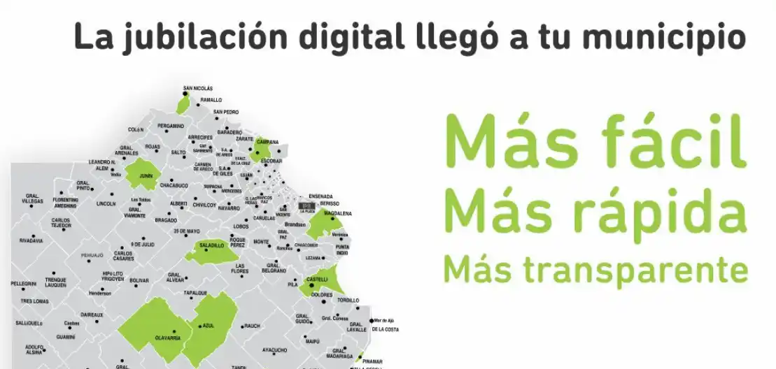 Avanza la digitalización de las jubilaciones de los estatales en Provincia
