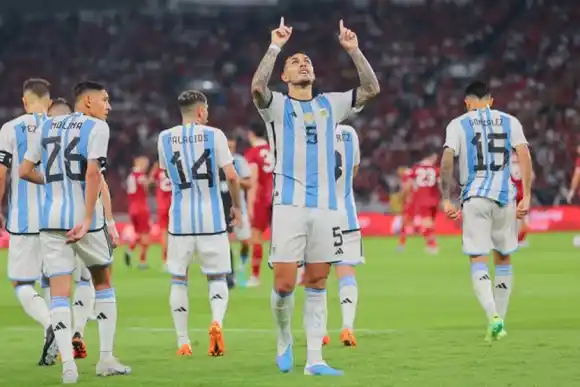 Argentina venció a Indonesia y cerró con una alegría la gira por Asia
