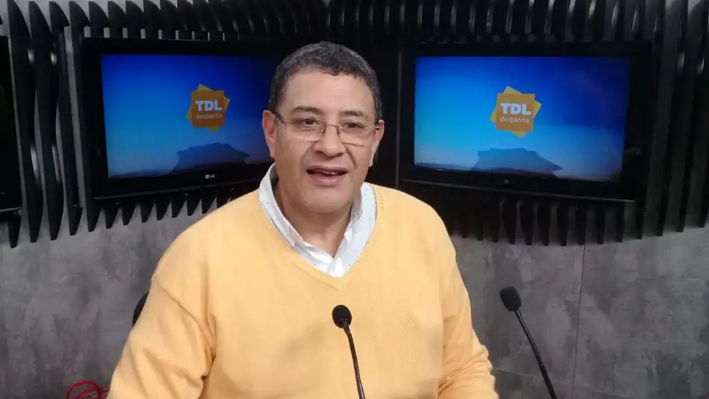 Daniel Lopez en el desayuno de Tandil Despierta