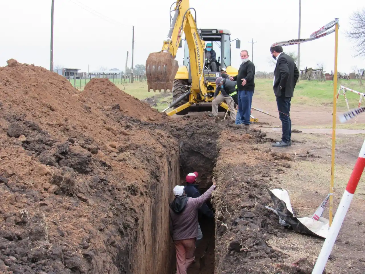 Larroque: destacaron el trabajo de los empleados municipales