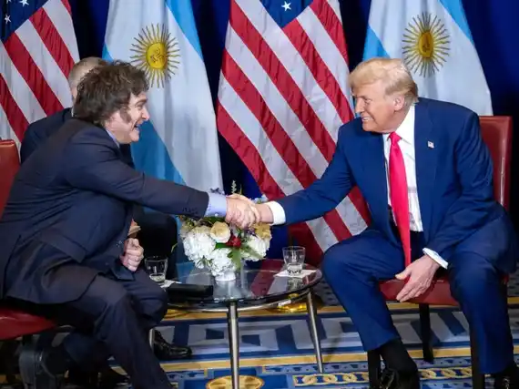 Trump y Milei sellaron un "Acuerdo Marco de Comercio e Inversión Recíproca"