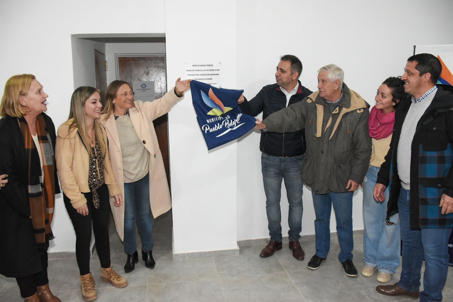 Pueblo General Belgrano inauguró el Banco de Ayudas Técnicas para personas con discapacidad