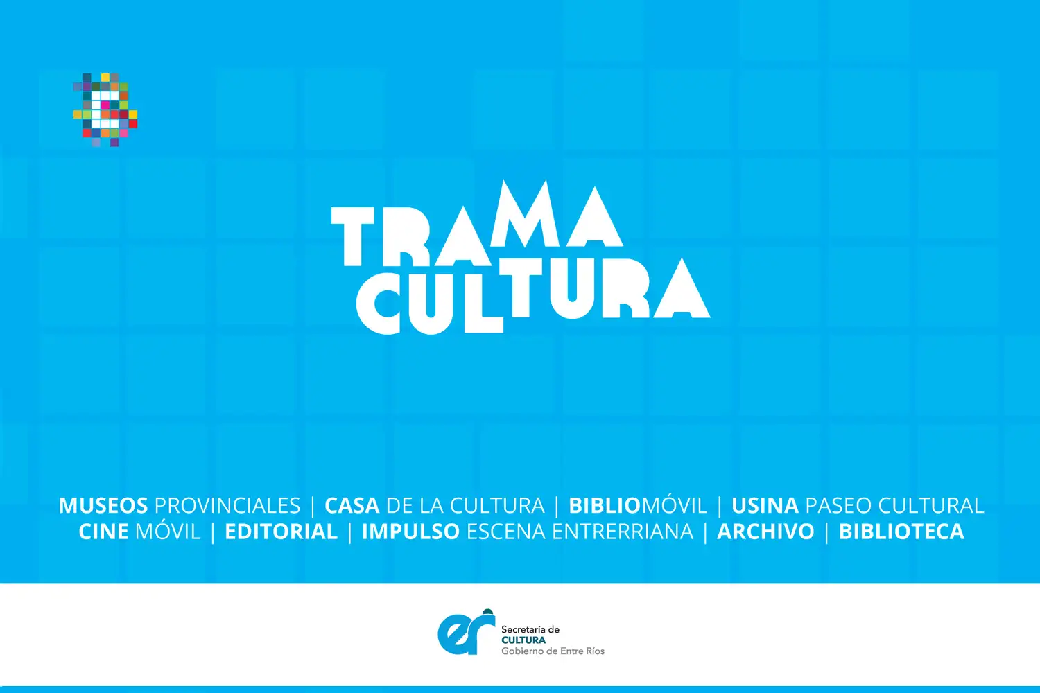 Provincia presenta una plataforma de actividades culturales