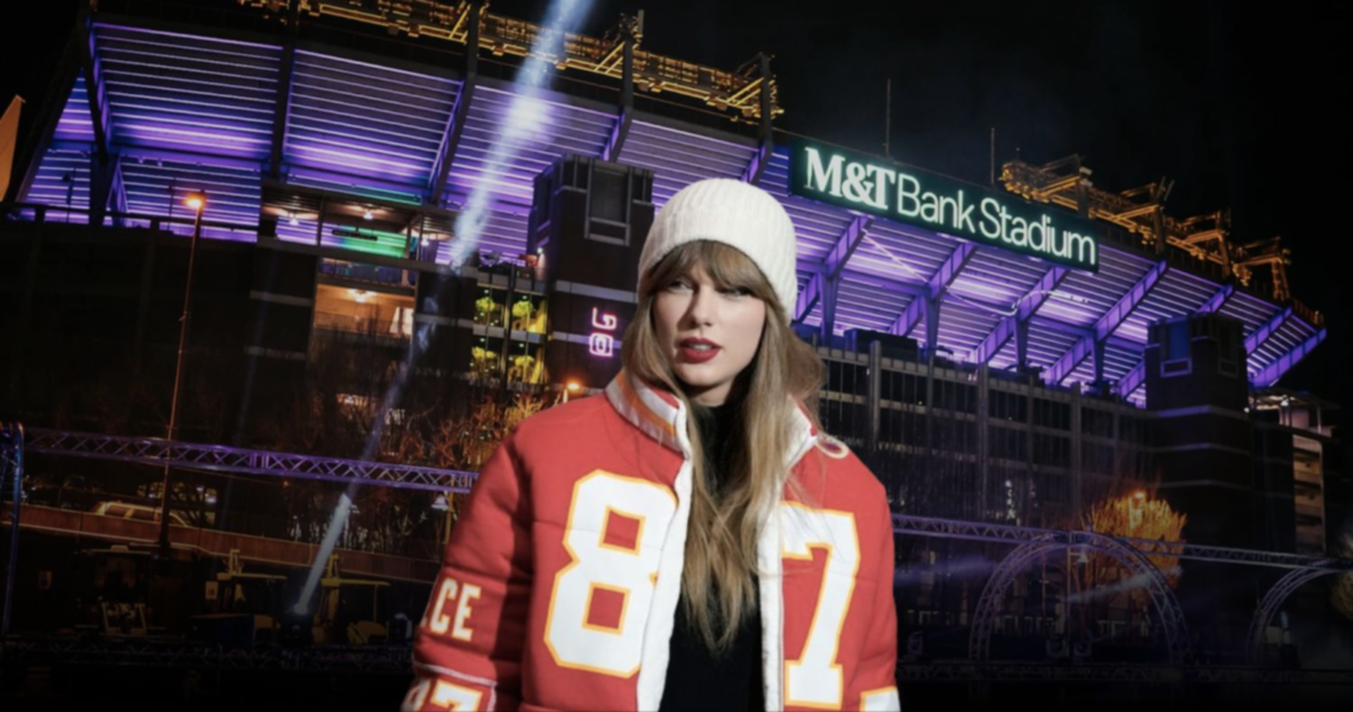 Taylor Swift y su reacción ante los gritos de los fanáticos de los Ravens
