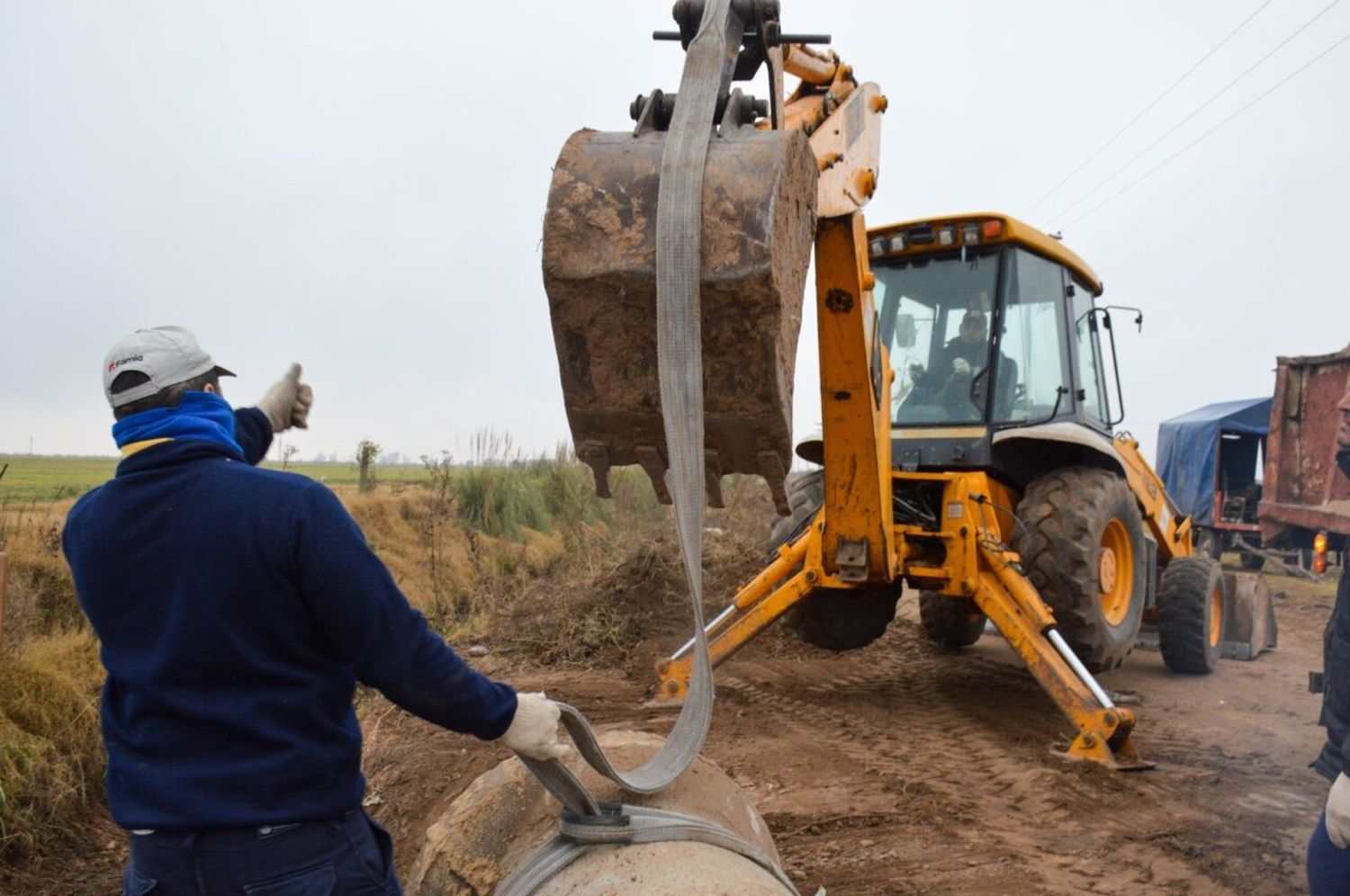 El municipio venadense avanza con obras de desagües y tareas de mantenimiento de calles