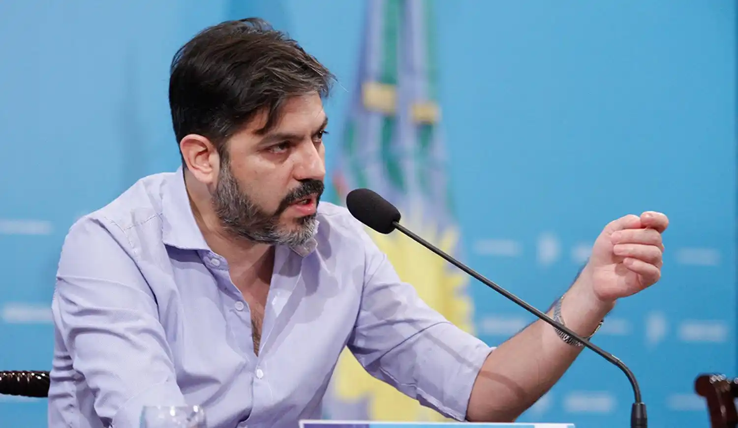 Carlos Bianco, ministro de Gobierno bonaerense.