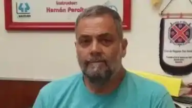 Pablo Creolani, el presidente del Club Náutico Sportivo Avellaneda.