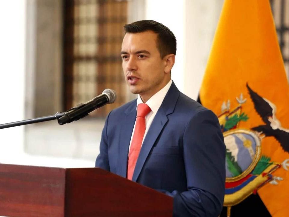 El gobierno de Daniel Noboa reducirá de 20 a 14 los ministerios, y de 9 a 3 las secretarías para "tener un Estado eficiente y servicios públicos de calidad".