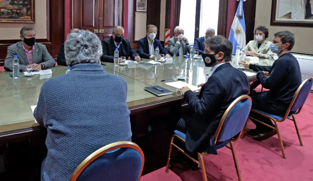 Liberan cepo a la carne: Kicillof recibió a representantes de entidades de producción