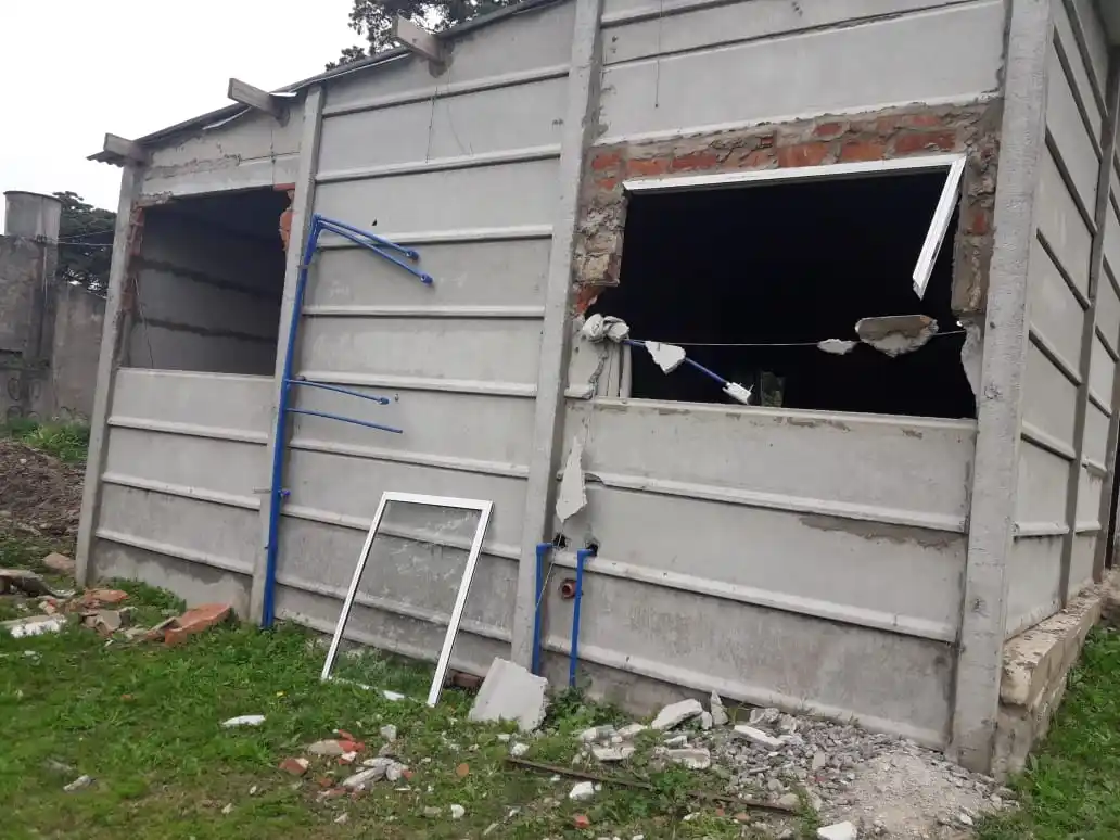  Robaron por tercera vez en una casa en  construcción en Matorras de San Martín al 300