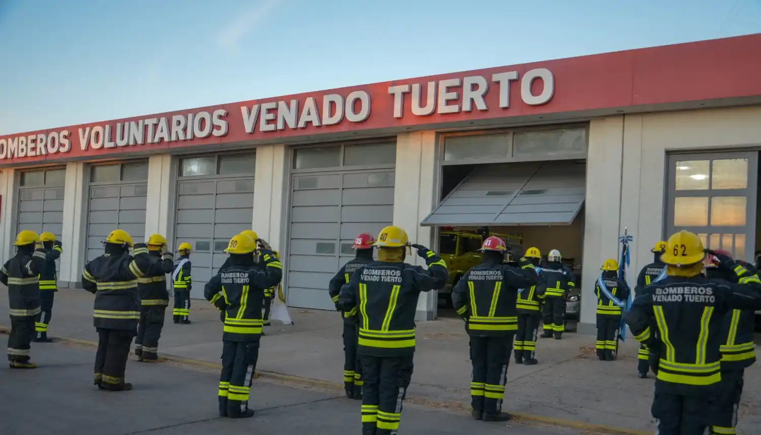Día Nacional del Bombero Voluntario.