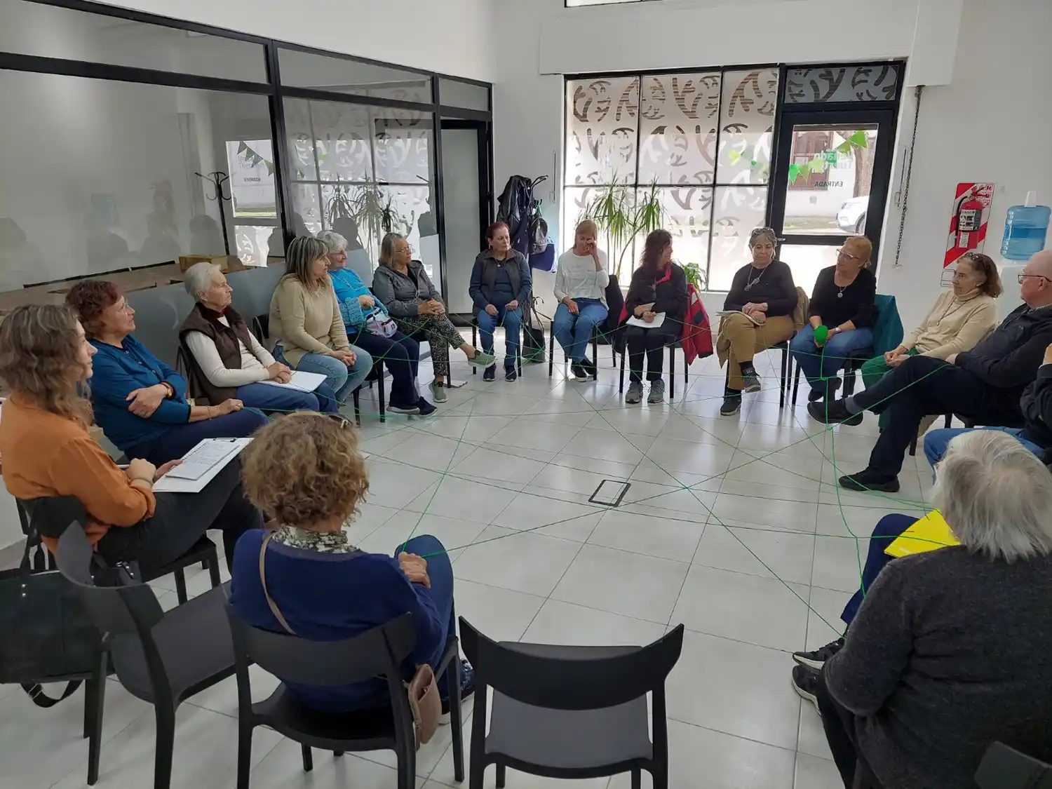 Una cantidad importante de participantes tuvo el taller.