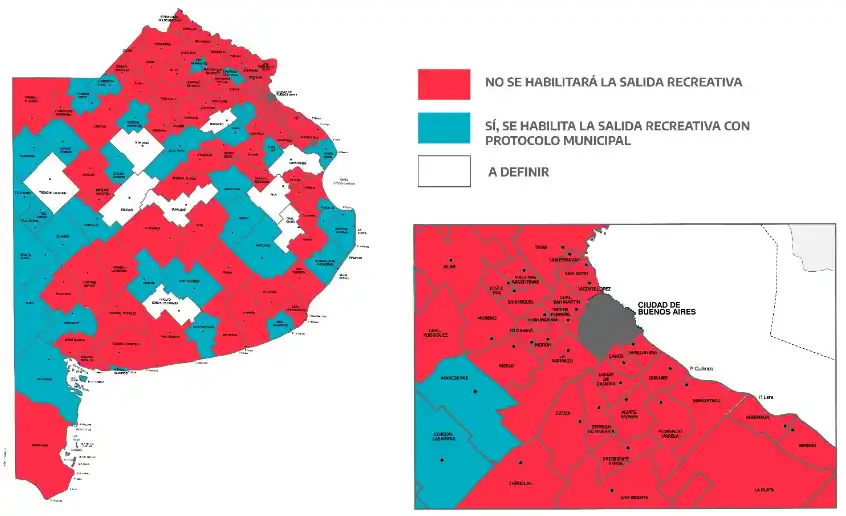 Cuarentena en Provincia: Más municipios definieron si aplican o no el permiso de esparcimiento, al 28 de abril