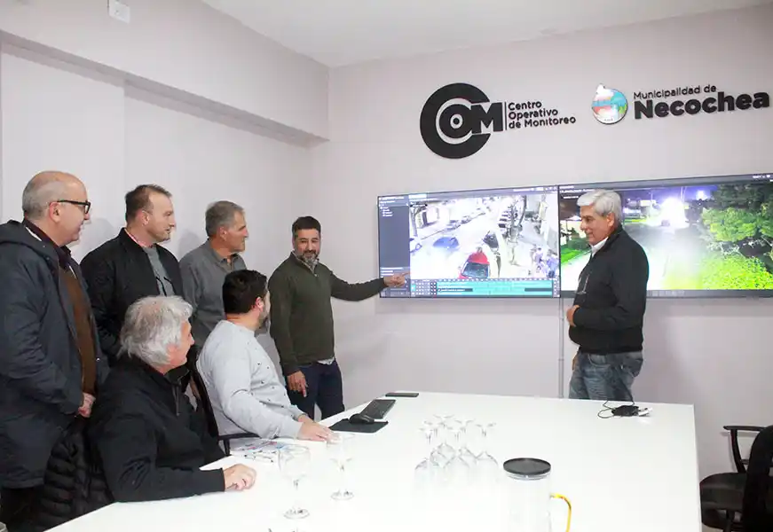 Seguridad. Visita al Centro de Monitoreo