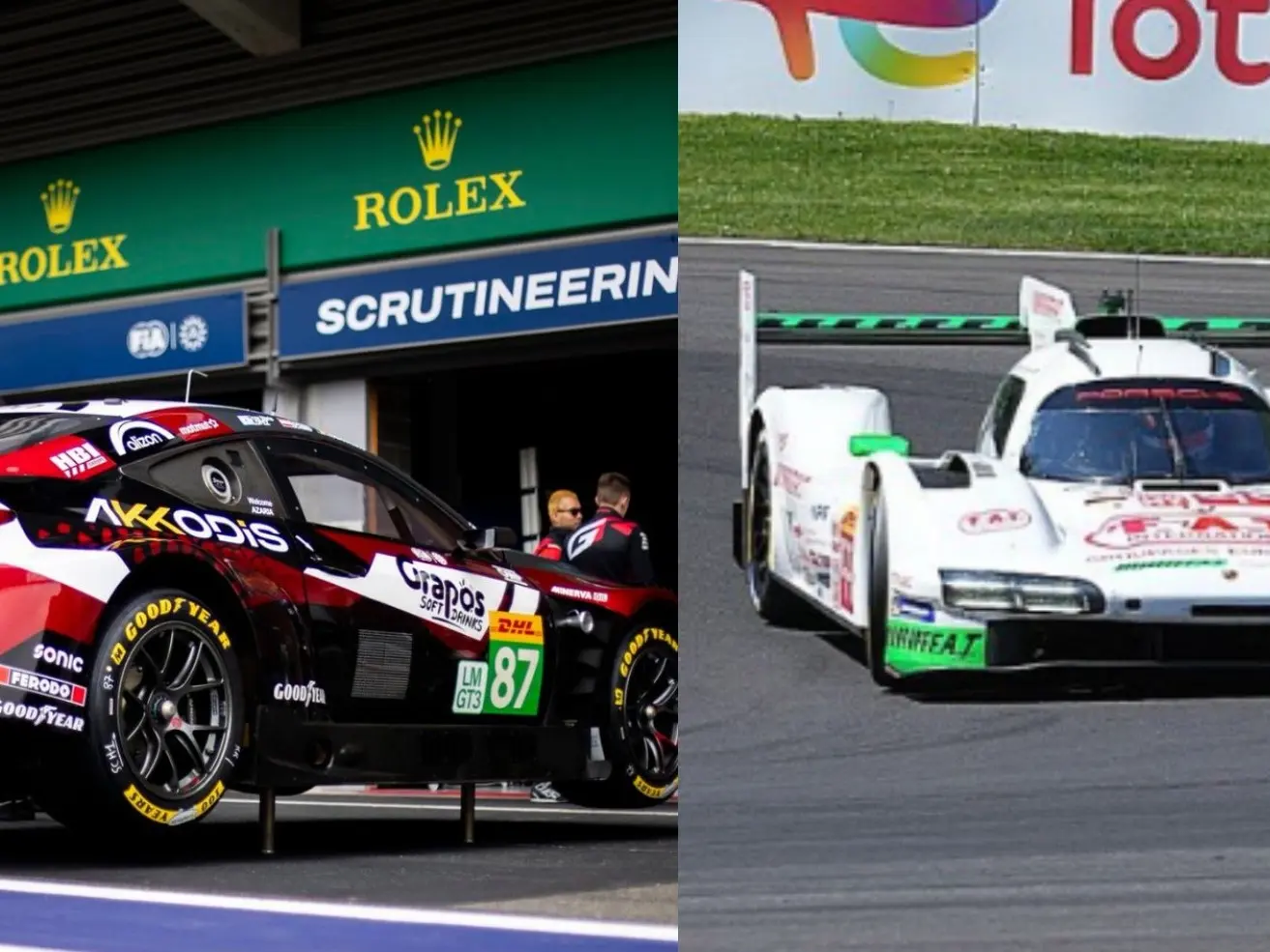 López y Varrone en Spa con el WEC éste fin de semana.Foto:Carburando