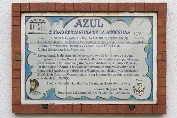 Azul celebra con un encuentro virtual las XXII Jornadas Cervantinas