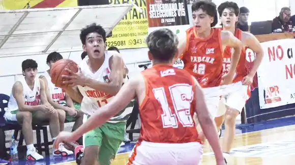 Concordia se subió al podio del Entrerriano de Básquetbol U15